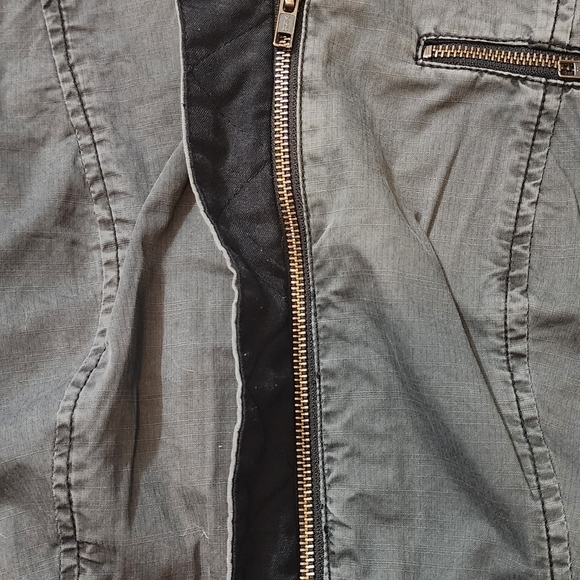Free People Charcoal Utility Jacket - Picture 3 of 5